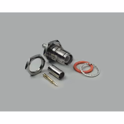 BKL Electronic 0419406, Mâle/Femelle, 50 Ohm, Argent