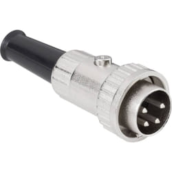 Din mâle, droit Bkl Electronic 0202005 Nombre de pôles: 6 argent 1 pc(s)