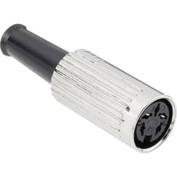 Bkl Electronic - din femelle, droit 0208076 Nombre de pôles: 6 argent 1 pc(s) D23303