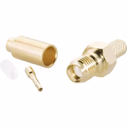 Informations techniques Connexion (composants) : à sertir Diamètre de câble : 5 mm Forme du connecteur : femelle, droit Fréqu ...