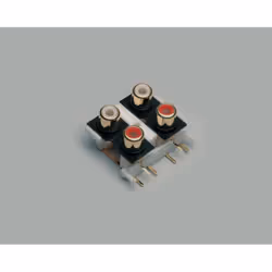 BKL Electronic 072384, RCA, RCA, Blanc, Rouge