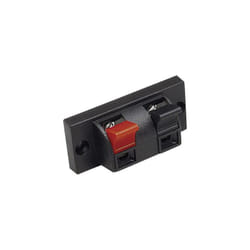 Bkl Electronic - Fiche haut-parleur embase femelle, verticale 0205025 Nombre de pôles: 2 noir 1 pc(s) D24449