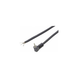Bkl Electronic - jack 3.5 mm mâle, coudé 1101050/G nombre de pôles (num): 2 mono noir 1 pc(s)