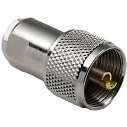 0406080 0406080 Connecteur uhf mâle, droit 50 ω 1 pc(s) - Bkl Electronic