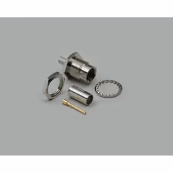 BKL Electronic 0412064, Femelle, 50 Ohm, Argent, 0,008 g