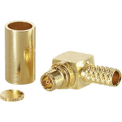 Bkl Electronic - 0419302 0419302 Connecteur mmcx à polarité inversée mâle, coudé 50 ω 1 pc(s) V656761