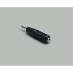 BKL Electronic 1102056 changeur de genre de câble 2.5mm 3,5mm Noir