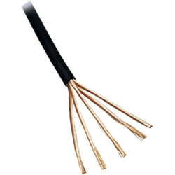 1509016/10 Câble audio 6 x 0.08 mm² noir 10 m S910451 - Bkl Electronic