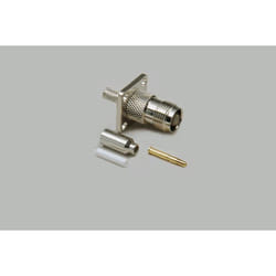 BKL Electronic 0405040/D connecteur de fils TNC Argent