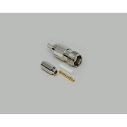 BKL Electronic 0405037/D connecteur de fils TNC Argent