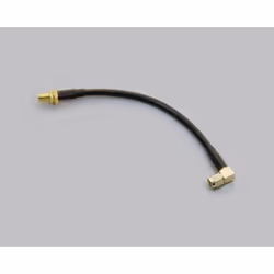 Informations techniques Forme du connecteur : embase femelle, mâle, coudé Impédance (nombre entier) : 50 Ω Longueur de câble ...