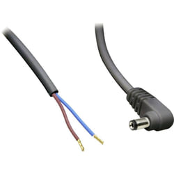 Câble de raccordement basse tension Bkl Electronic 075166 dc mâle - extrémité(s) ouverte(s) 5.50 mm 2.10 mm 30.00 cm 1 pc(s) R226961