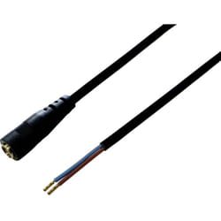 Bkl Electronic - Câble de raccordement basse tension 075183 dc femelle - extrémité(s) ouverte(s) 5.50 mm 2.10 mm 0.50 m 1