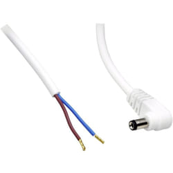Câble de raccordement basse tension Bkl Electronic 075194 dc mâle - extrémité(s) ouverte(s) 5.50 mm 2.10 mm 0.50 m 1 pc(s) R224331