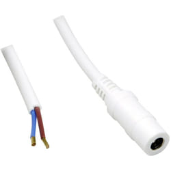 Câble de raccordement basse tension Bkl Electronic 075202 dc femelle - extrémité(s) ouverte(s) 5.50 mm 2.10 mm 30.00 cm
