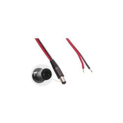 Bkl Electronic - câble de raccordement basse tension mâle, droit 075824 075824 ø extérieur: 5.50 mm ø intérieur: 2.10 mm 1 pc(s)