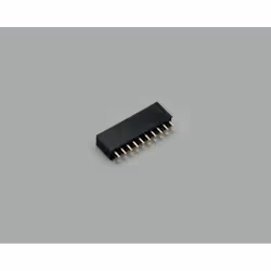 BKL Electronic 10120961, 2x6-Pin, Noir, Or, Nylon, Polyester, Or, 600 V, 20 mΩ