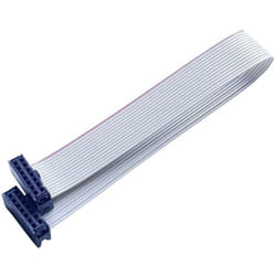 Bkl Electronic - 10120670 Câble en nappe Pas: 2.54 mm 14 x 0.08 mm² gris 1 pc(s) Q724612