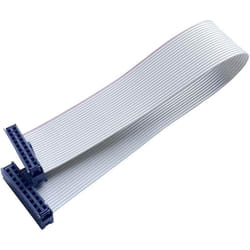 BKL Electronic 10120672 Câble en nappe Pas: 2.54 mm 20 x 0.08 mm² gris 1 pc(s) Q726742