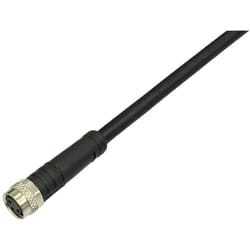 2700007 Câble de raccordement M8 femelle, droit 5 m Nombre de pôles: 4.5 1 pc(s) - Bkl Electronic