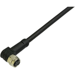 Bkl Electronic - 2700016 Câble de raccordement M8 femelle, coudé 5 m Nombre de pôles: 4.5 1 pc(s)
