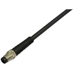 Bkl Electronic - 2700018 Câble de raccordement M8 mâle, droit 2 m Nombre de pôles: 3 1 pc(s)