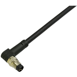 BKL Electronic 2700035 Câble de raccordement M8 mâle, coudé 10 m Nombre de pôles: 4.5 1 pc(s)