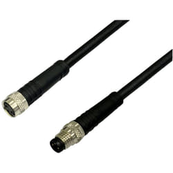 2700041 Rallonge pour capteur/actionneur M8 fiche droite vers raccord droit 5 m Nombre de pôles: 4.5 1 p - Bkl Electronic