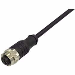 Informations techniques Connexion (composants) : fil, extrémités libres Couleur : noir Forme du connecteur : femelle, droit I ...