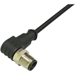 2702028 Câble de raccordement M12 mâle, coudé 5 m Nombre de pôles: 3 1 pc(s) - Bkl Electronic