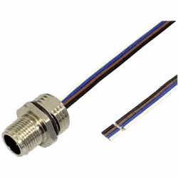 Informations techniques Indice de protection : IP65, IP67, IP68 Longueur de câble : 0.5 m Nombre de pôles : 4 Section max. :  ...