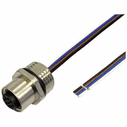 Informations techniques Indice de protection : IP65, IP67, IP68 Longueur de câble : 0.5 m Nombre de pôles : 4.5 Section max.  ...