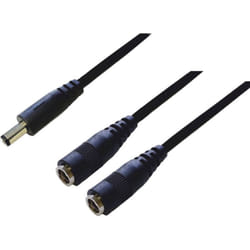 Bkl Electronic - 075919 Répartiteur dc dc mâle - raccord dc 5.5 mm 2.5 mm 0.30 m 1 pc(s) Single