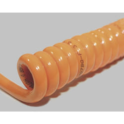 1506116 Câble spiralé H05BQ-F 800 mm/ 3200 mm2 x 0.75 mm²orange1 pc(s) R649642 - Bkl Electronic
