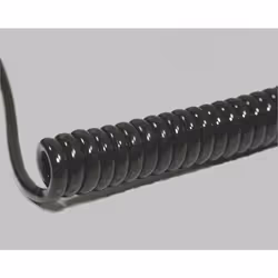 BKL Electronic 1506231 Câble spiralé Li12Y11Y 800 mm/ 3200 mm10 x 0.14 mm²noir1 pc(s)