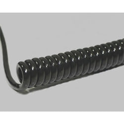 BKL Electronic 1506231 Câble spiralé Li12Y11Y 800 mm/ 3200 mm10 x 0.14 mm²noir1 pc(s)