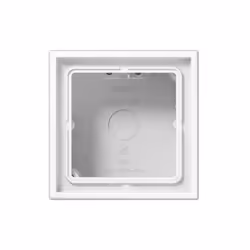 LS CUBE | Surface box 1 element alpine white JUNG LS581AWW Votre mécanisme de surface de la série JUNG LS LS CUBE est la vers ...