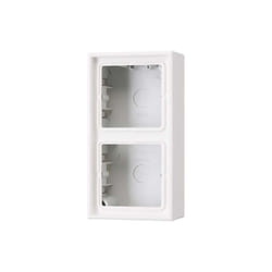 Jung - ls cube Surface box 2 éléments noir LS582ASW