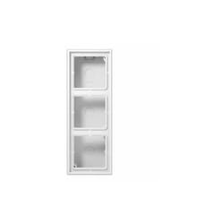 Jung - ls cube Surface box 3 éléments blanc alpin LS583AWW