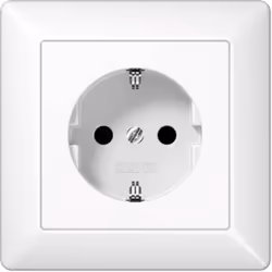 Informations techniques Code couleur RAL (similaire) : 9010 Composants du commutateur : Insert Couleur : blanc-alpin Courant  ...