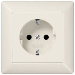 Simple Insert Prise 2P+T blanc AS1520N 1 pc(s) - Jung