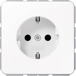 Simple Insert Prise 2P+T blanc-alpin CD1520WW 1 pc(s) - Jung