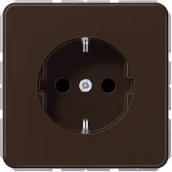 Informations techniques Code couleur RAL (similaire) : 8022 Composants du commutateur : Insert Couleur : marron Courant nomin ...