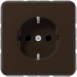 Simple Insert Prise 2P+T marron CD1520BR 1 pc(s) - Jung