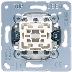 JUNG 531-41U, Inclinable, Aluminium, 1 pièce(s), 250 V, 10 A