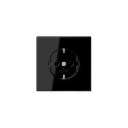 Simple Insert Prise 2P+T noir LS1520KISW 1 pc(s) Q262912 - Jung