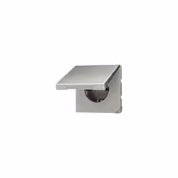 Modèle = Schuko Nombre d'unités = 1 Nombre de prises commutable = 0 Couverture = plaque centrale Imprimé/étiquetage = sans im ...