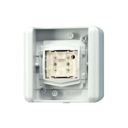 Jung - 8471.02LEDW knx bouton poussoir ba 1 compartiment de wg mi position
