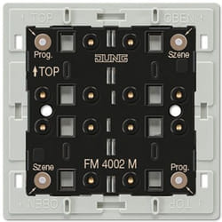 JUNG FM 4002 M émetteur mural Noir, Blanc