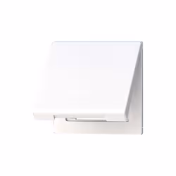 JUNG LS 990 KO5 WW Caractéristiques : - Couleur : Blanc - Nombre de couvercles de borne : 1
